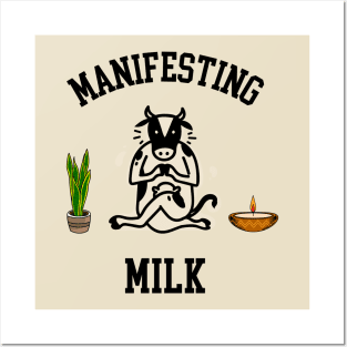 Cow Meditation Posters and Art